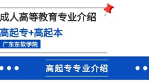 2024年成人高等教育专业介绍 | 高起专+高起本